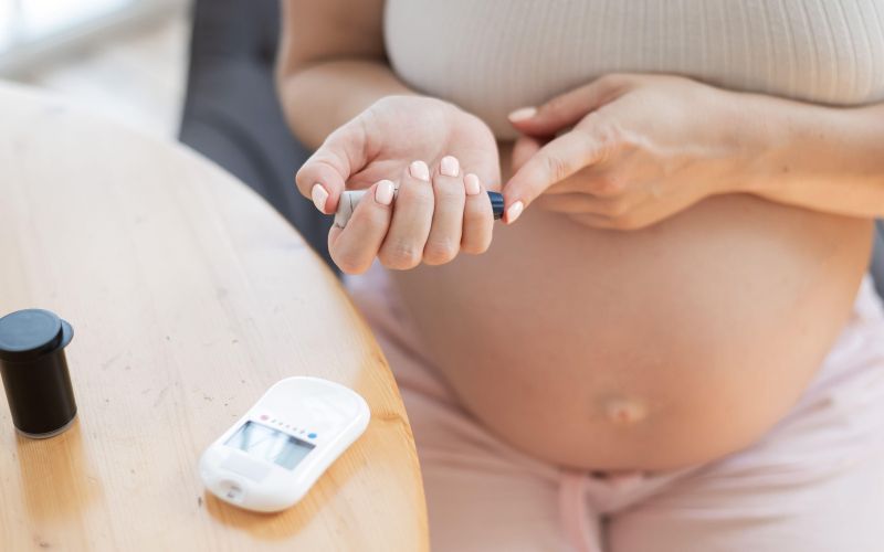 nosečnica, sladkorna bolezen, krvni sladkor