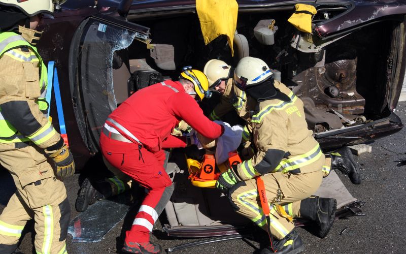 Simulacija prometne nesreče