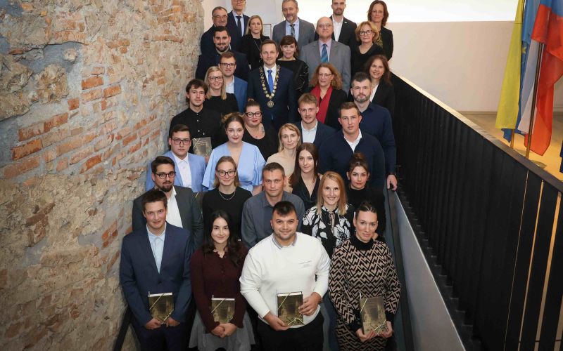 Sprejem diplomantov v Celju