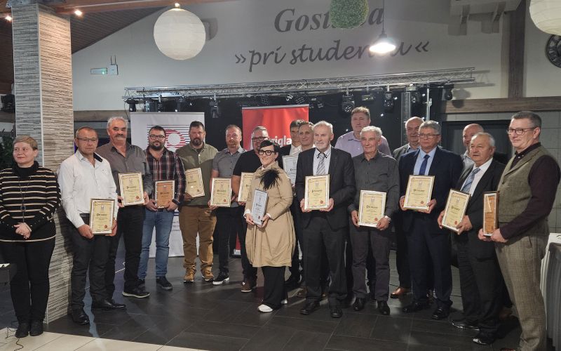 Ooz lendava, jubilejna priznanja