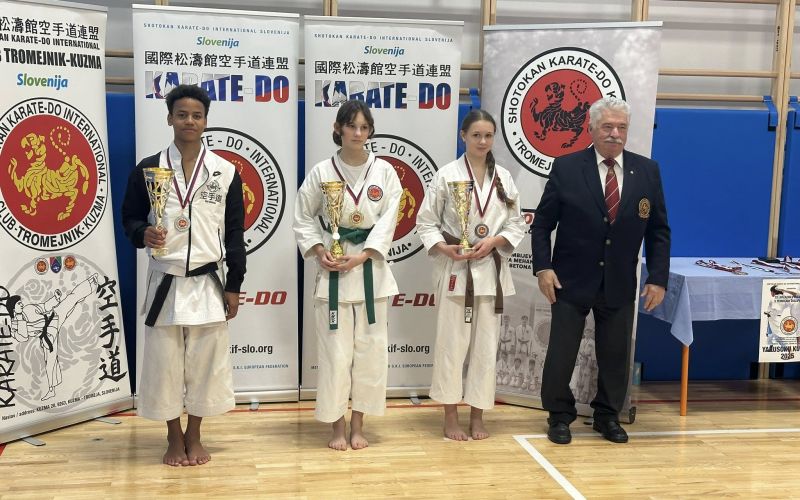 karate, tromejnik-kuzma