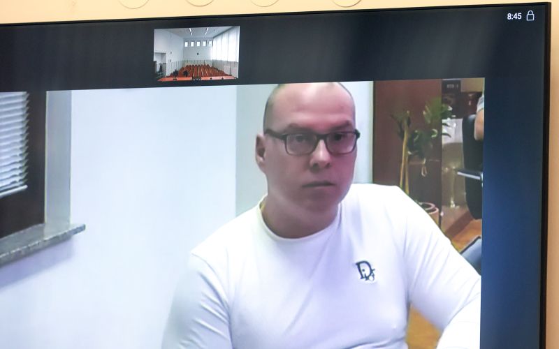 Obtoženi Uroš Vozlič