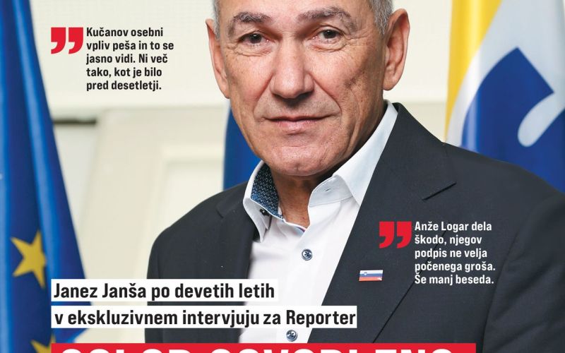 janez janša, naslovka