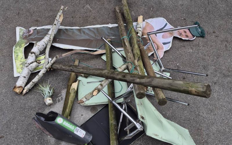 vandalizem, silhueta, predmeti-na-progi