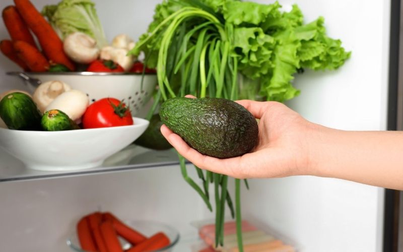 sveza-zelenjava, papirnata-brisaca, hladilnik
