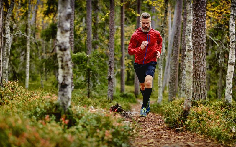 moški, vadba, tek, tekač