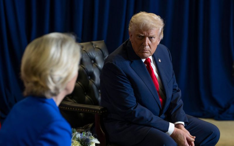 von der leyen, trump