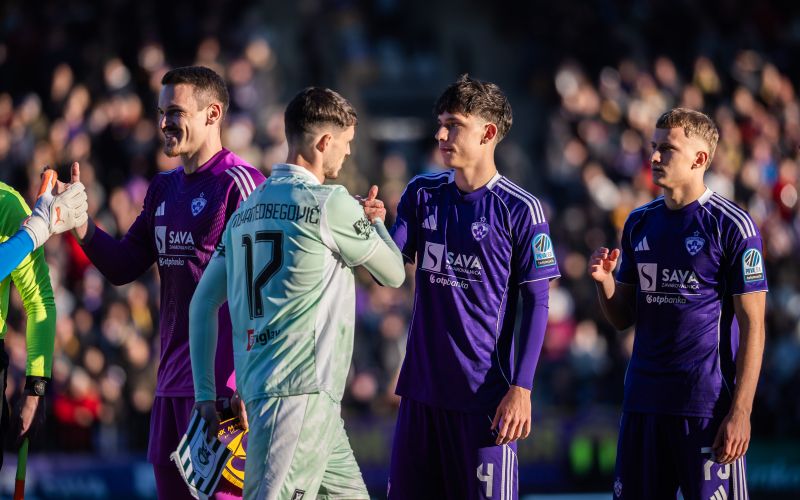 Maribor - Olimpija Nejc Viher Ahmet Muhamedbegović