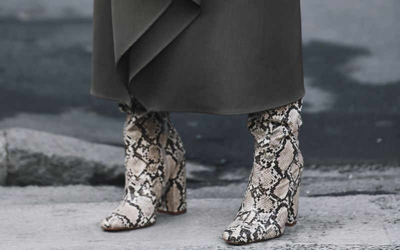 Gležnjarji, kačji potisk