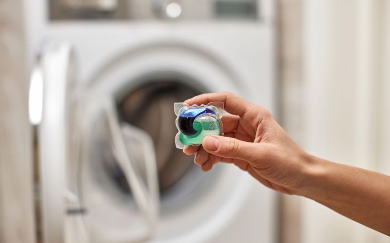 pranje-perila, zamrzovanje-detergenta