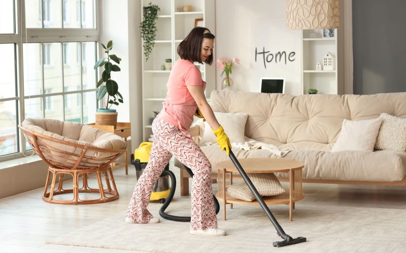 sesanje, pospravljanje, čiščenje doma