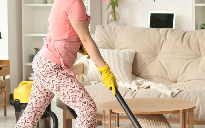 sesanje, pospravljanje, čiščenje doma