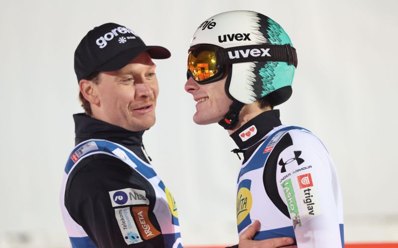 Anže Lanišek, Domen Prevc