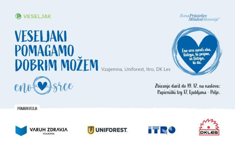 Veseljaki spet pomagamo dobrim možem