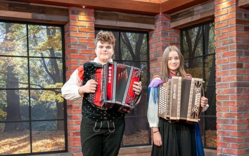 Nik Baškovč in Sinja Gračnar