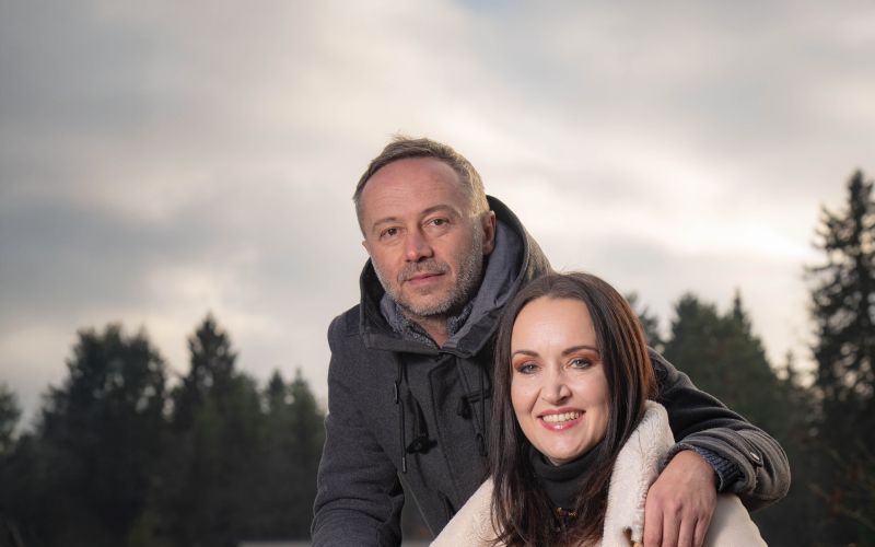 Uroš Cingesar in Tinkara Kovač