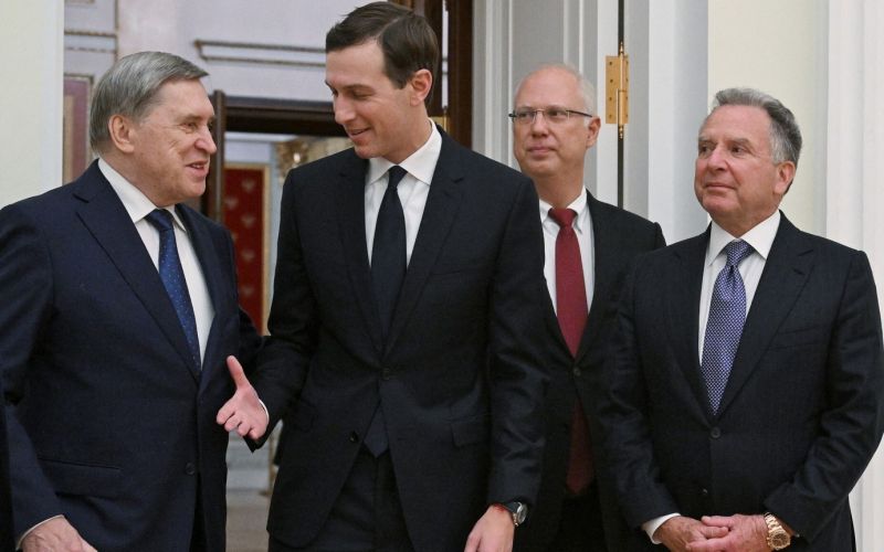 jurij ušakov, jared kushner, kiril dmitrijev, steve witkoff.jpg