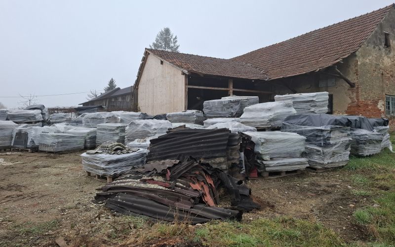 azbestne-plošče, azbest, deponija, šulinci