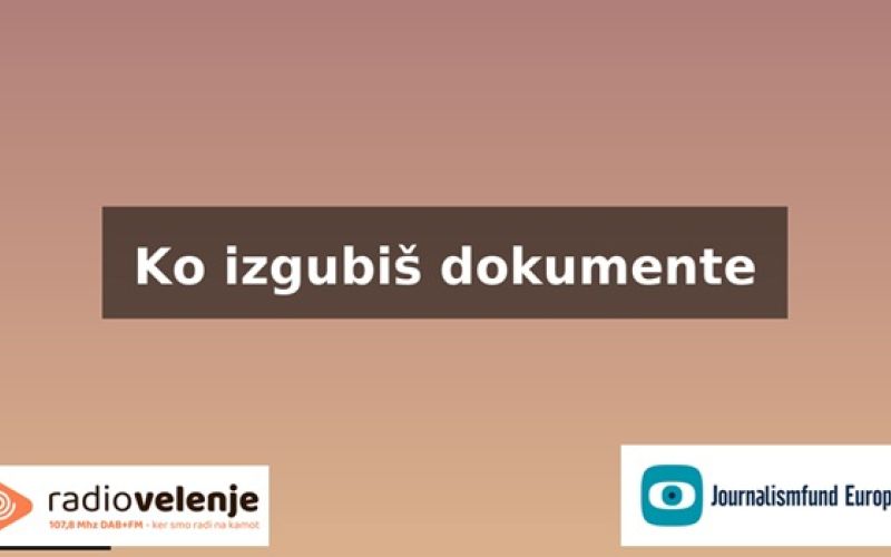 Ko izgubiš dokumente