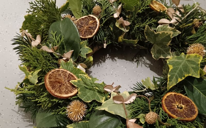 knjiznica-brezice, advent, delavnica