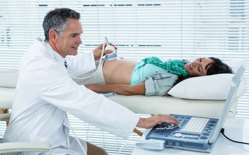nosečnica, ultrazvok, ginekolog