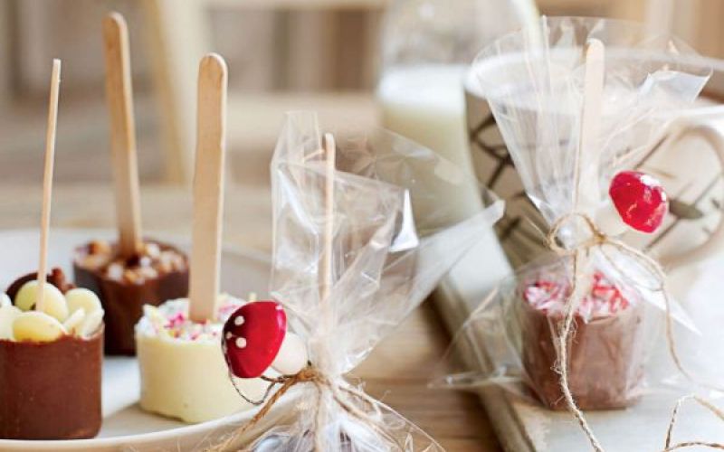 Vroča čokolada na palčki.