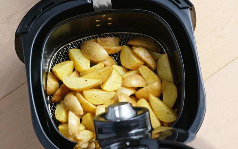 airfryer, cvrtnik-na-vroc-zrak, ciscenje