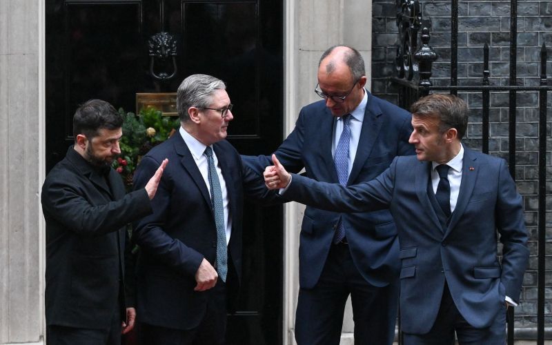 zelenski, starmer, Merz, Macron