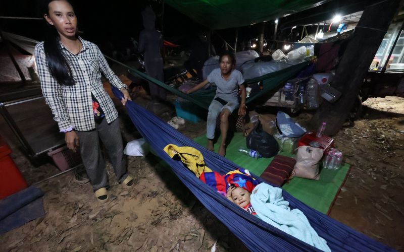 kambodza, zajska, napad