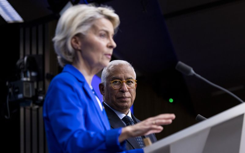 Antonio Costa, Ursula von der Leyen