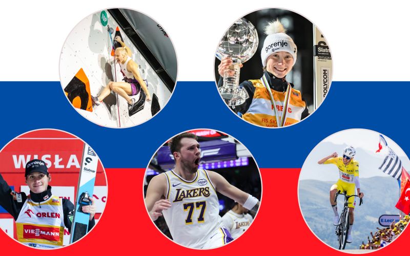 garnbret domen prevc nika prevc doncic pogacar