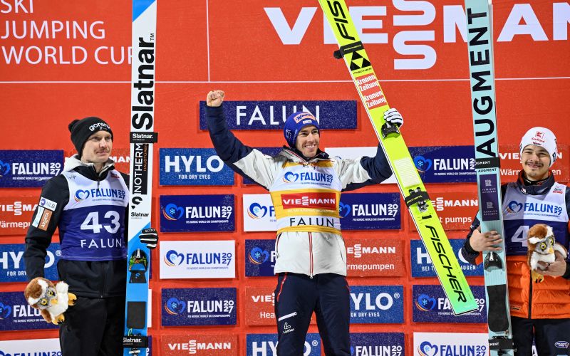 Avstrijski skakalec Stefan Kraft je prvič postal očka.