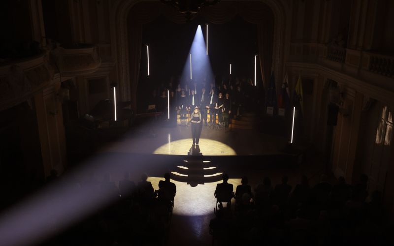 Podelitev celjskih zvezd pred leti