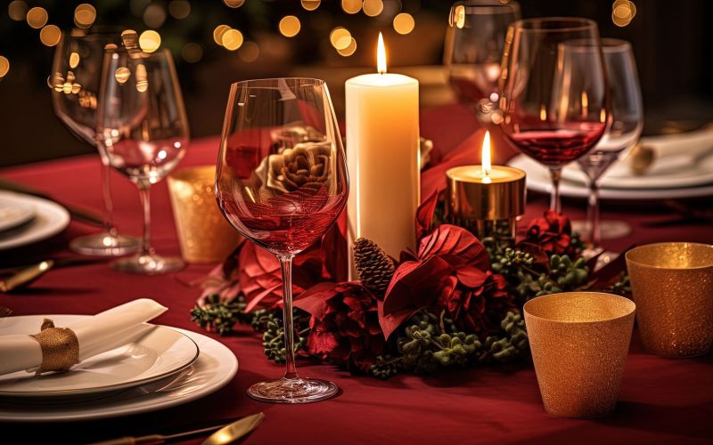 dekor-prazniki, namizna-dekoracija