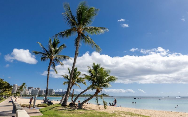 Honolulu Havaji morje