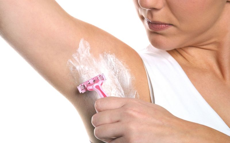 britvica, depilacija