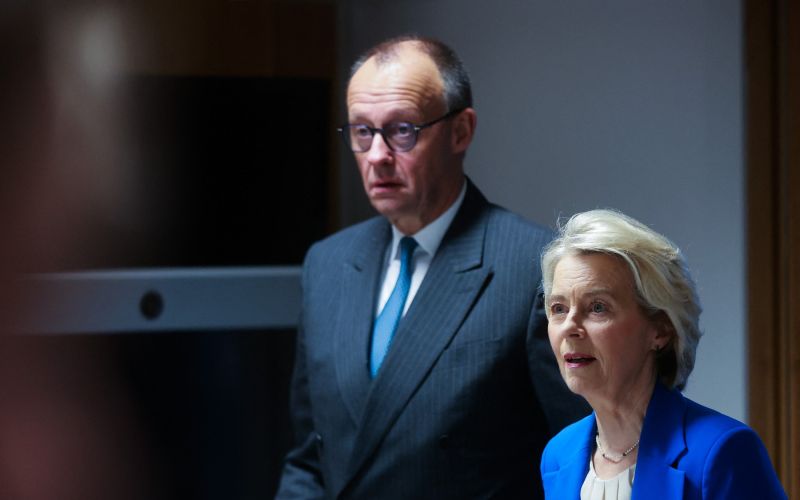 Friedrich Merz, Ursula von der Leyen