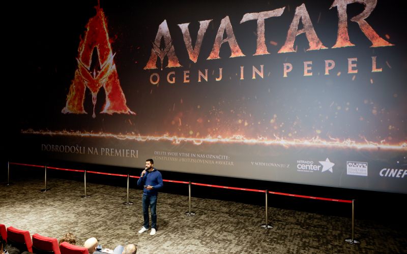 Avatar 3, Uroš Bitenc - Da je bilo vse skupaj še bolj zabavno, je posrbel voditelj Uroš Bitenc.