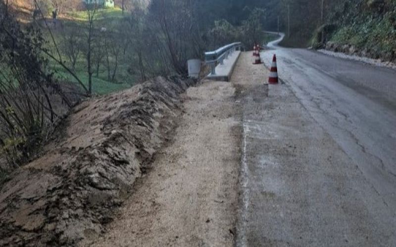 Sanacija plazu Cesta na Celjsko kočo