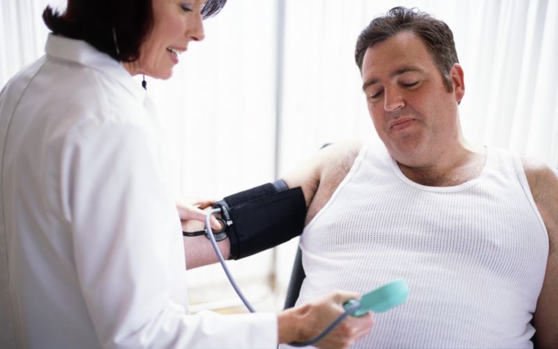 krvni tlak in debelost