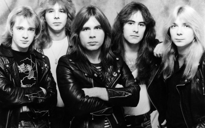 Legendarni Iron Maiden praznujejo 50 let obstoja  -  Adrian Smith, Dave Murray, Bruce Dickinson, Ste