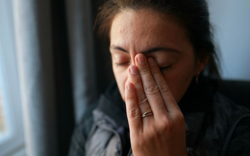 skrb, zaskrbljena-zenska