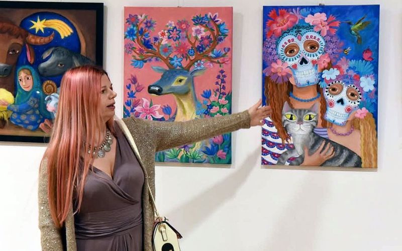 svetlana-conti-padao, razstava, belorusinja, skocjan