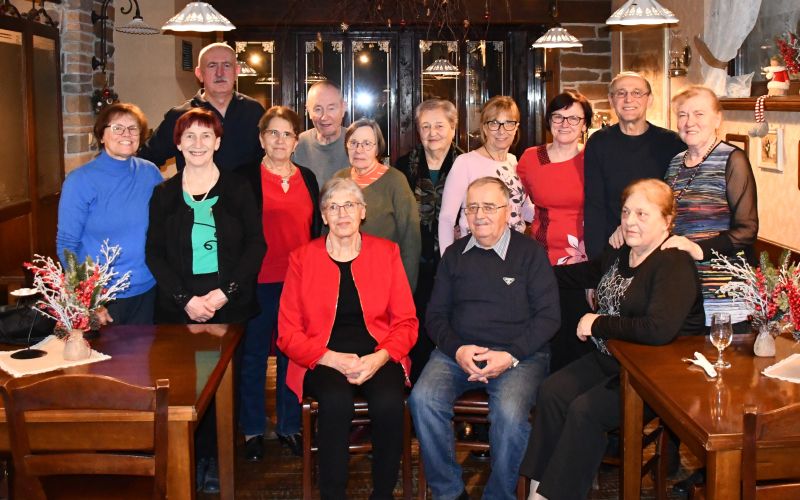 Srečanje belokranjskih revmatikov ob koncu leta 2025 v Črnomlju