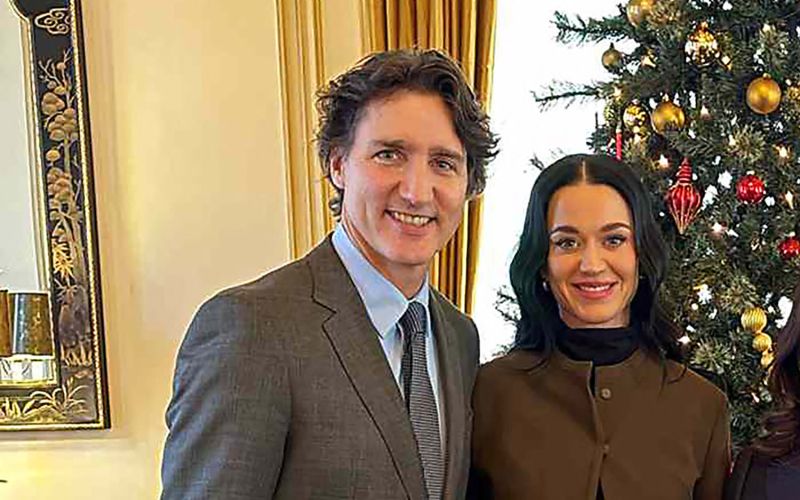 Katy Perry in Justin Trudeau