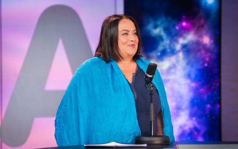 Astrologinja Andreja Novak v Aktualovem studiu