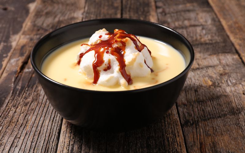 snezene-kepe, vaniljeva-omaka