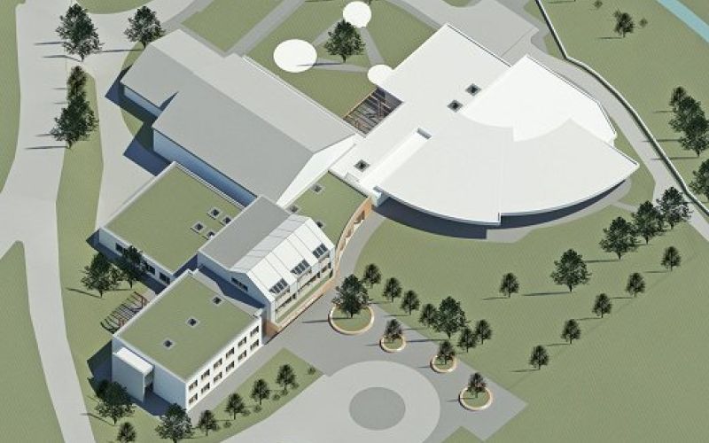 Idejna zasnova nove osnovne šole v Krmelju