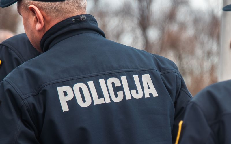 simbolična, hrvaška-policija