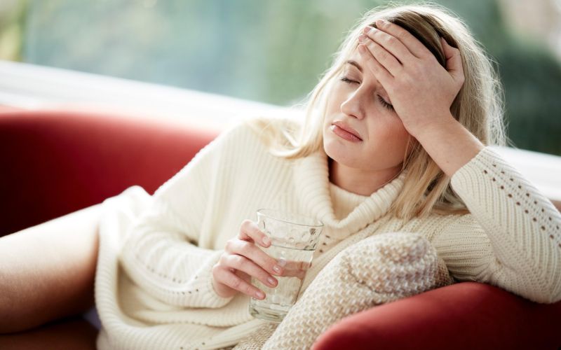 ženska, glavobol